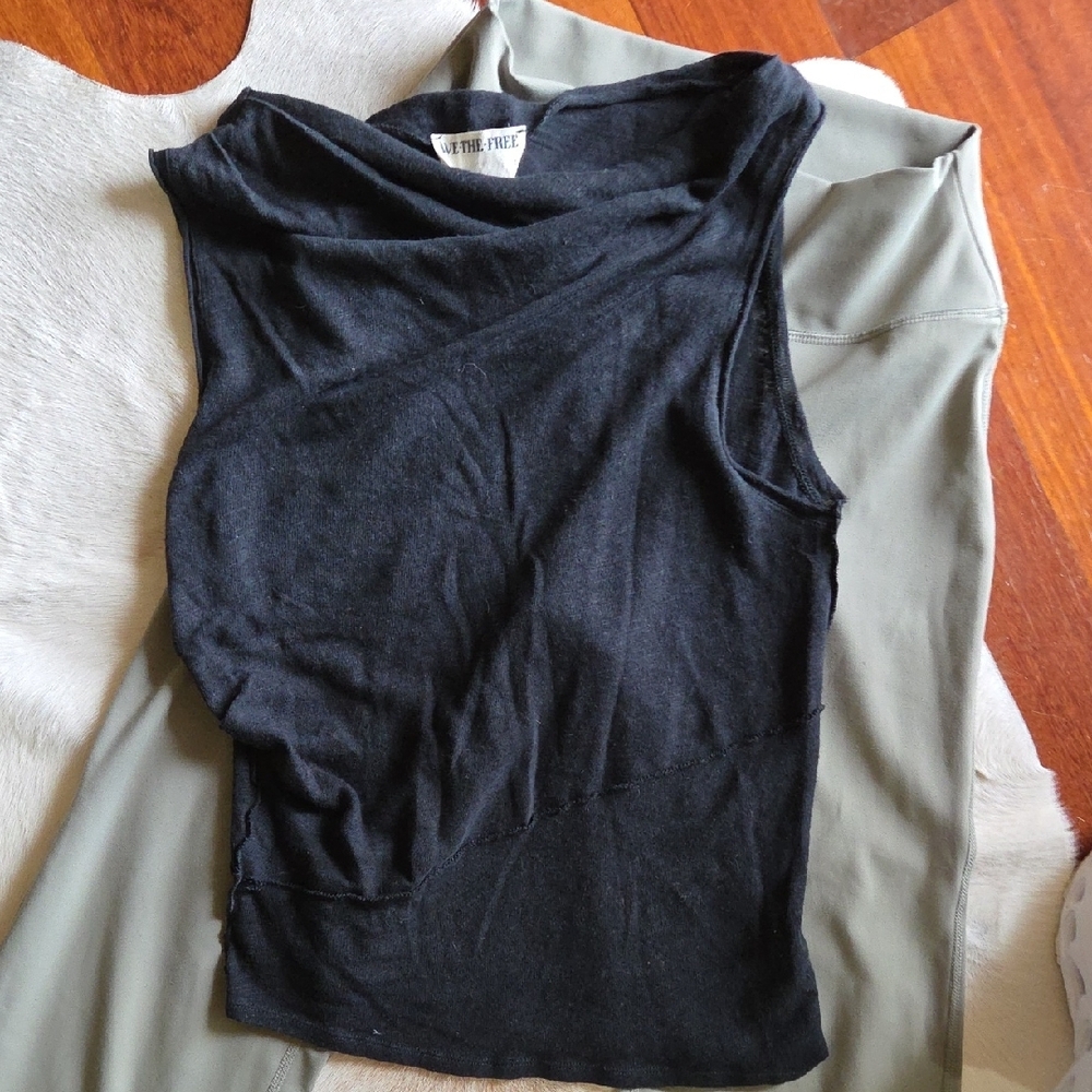 We The Free Free Fall Asymmetric Sleeveless Top S - Picture 6 of 8